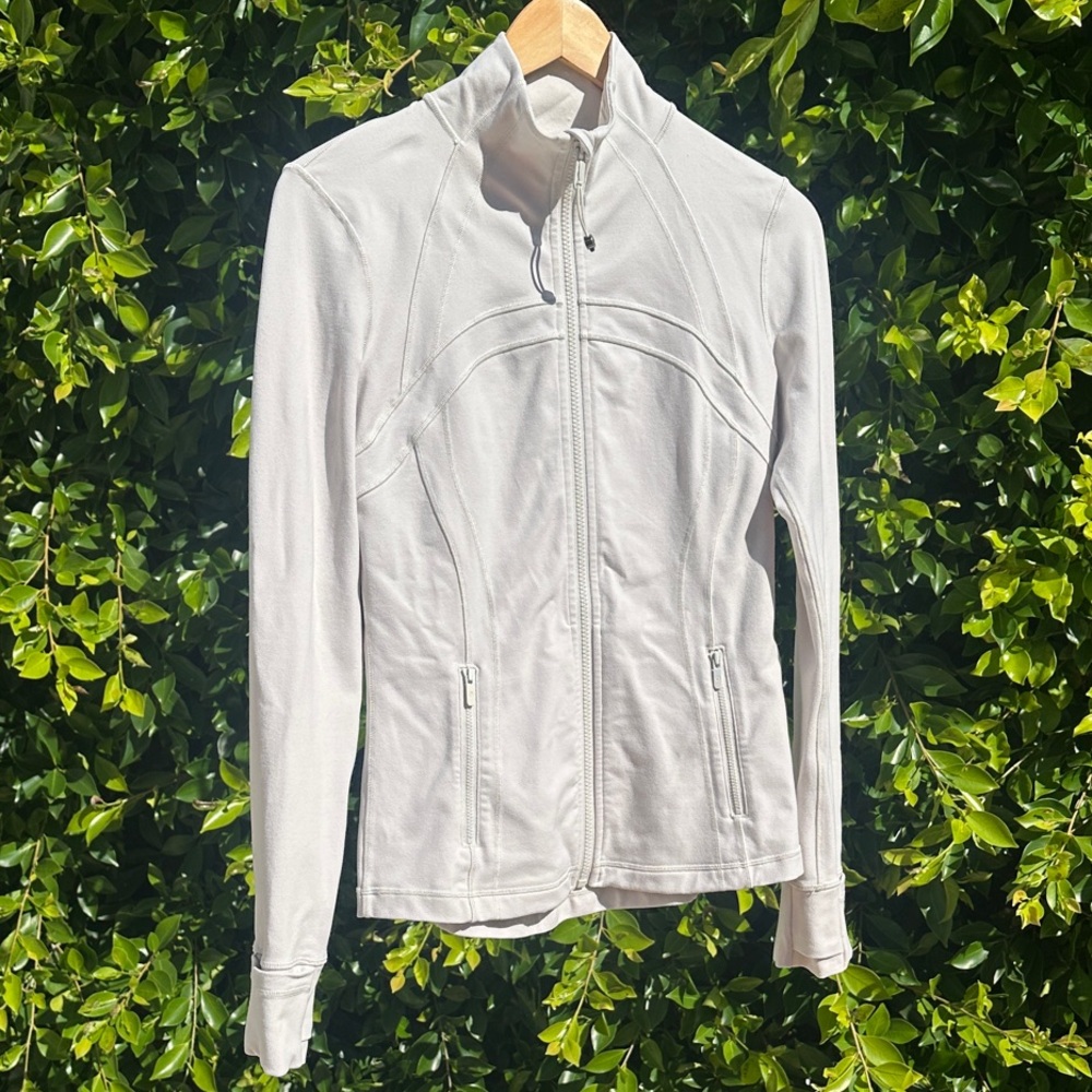 Lululemon Athletica Define Jacket Luon Bone Color Size 6